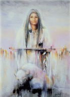WhiteBuffaloCalfwoman1