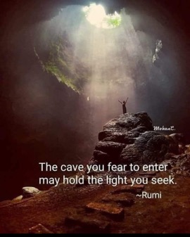 The cave you fear